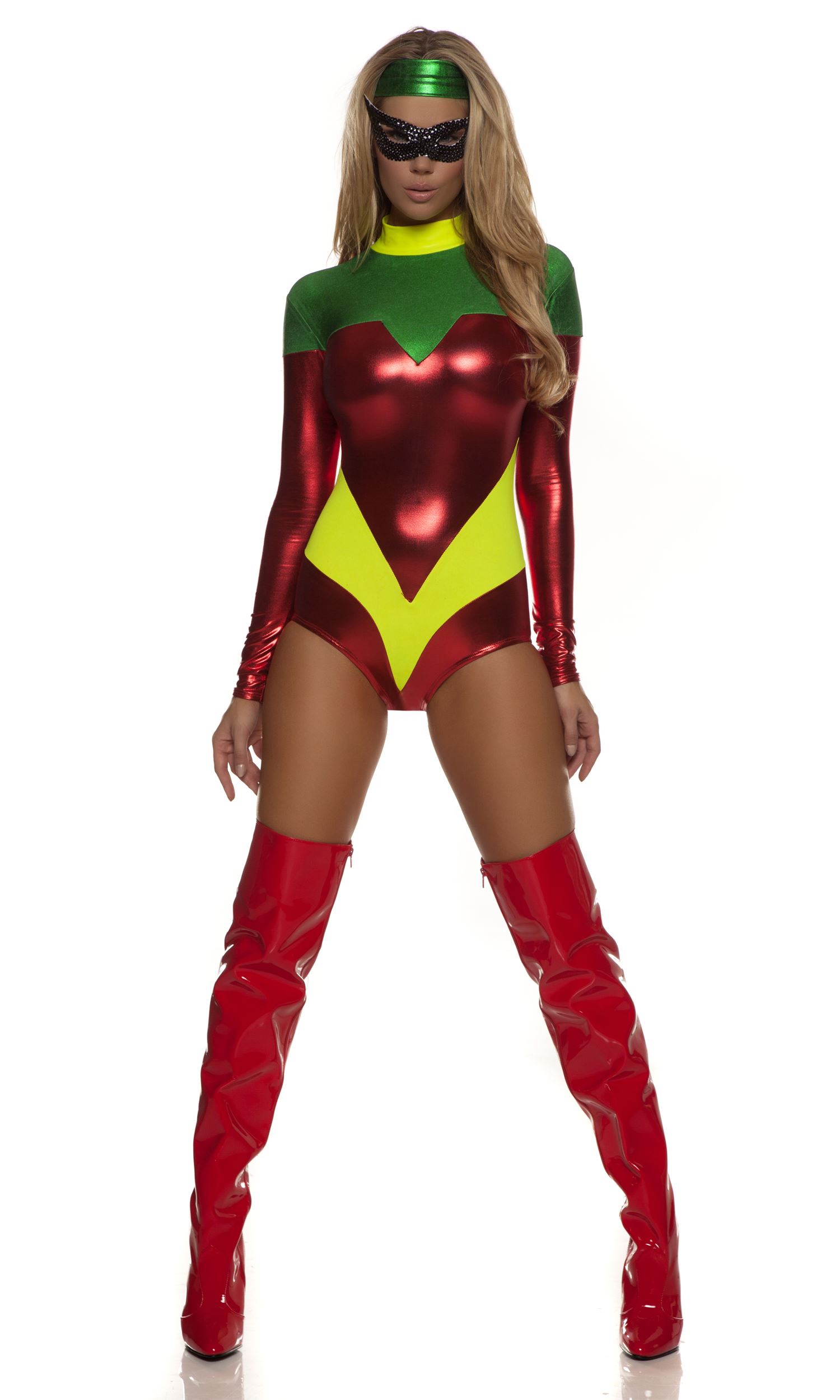 female superhero costume