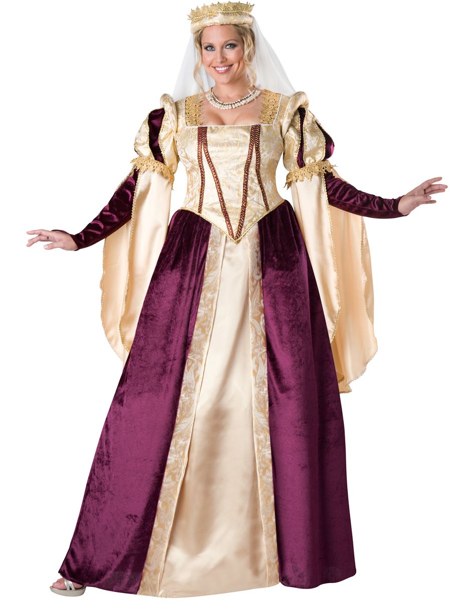 hemmeligt åndelig censur Adult Renaissance Princess Plus Size Woman Costume | $209.99 | The Costume  Land