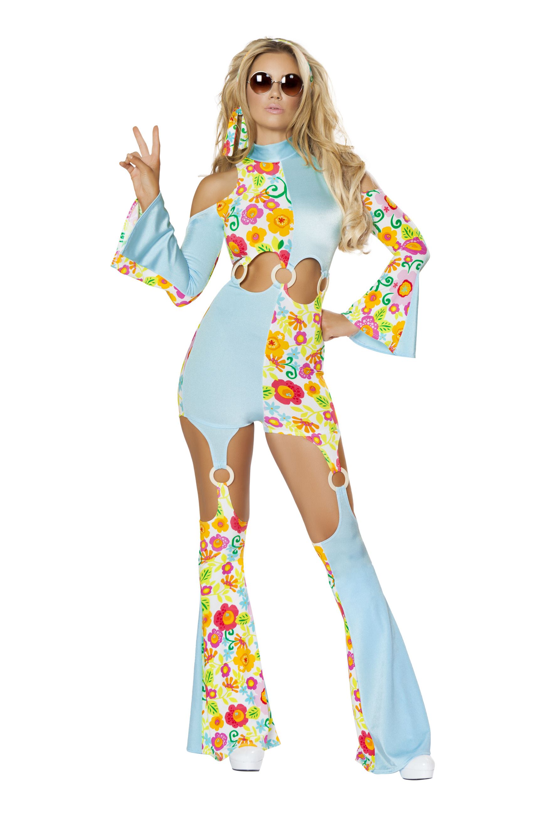 Adult Radical Hippie Woman Costume | $75.99 | The Costume Land