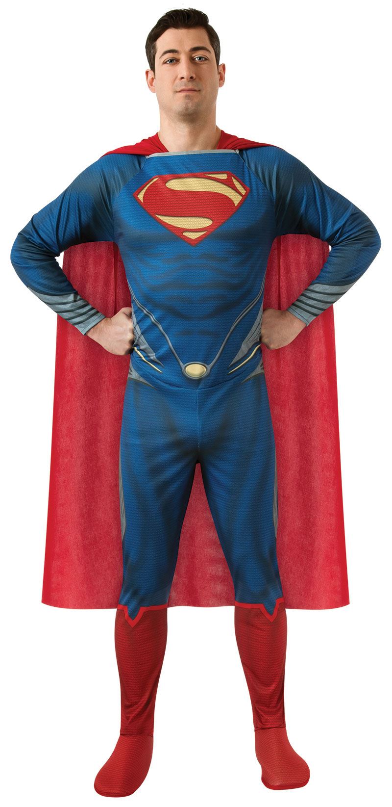 Adult Man Of Steel Plus Super Man Costume Men | $39.99 | The Costume Land