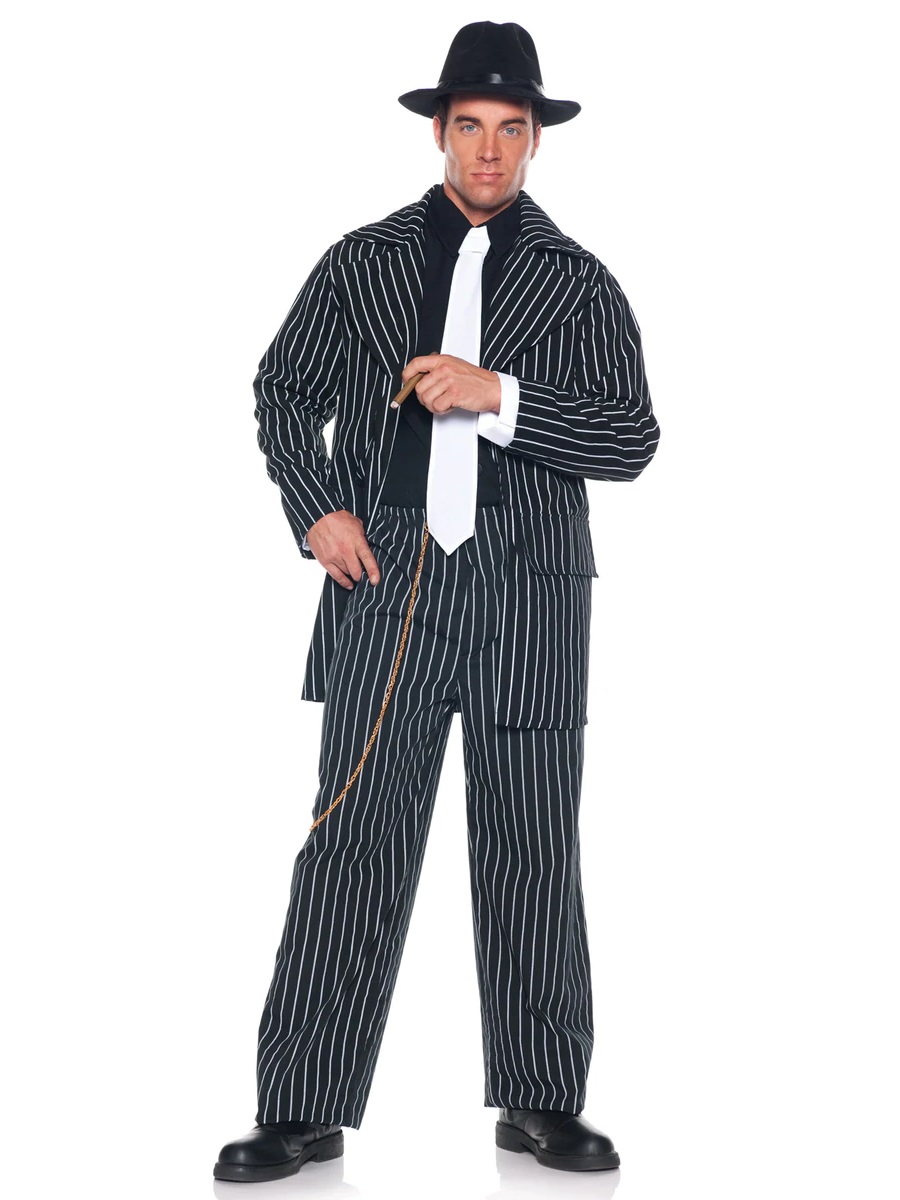 Adult Zoot Suit Mobster Men Costume | $50.99 | The Costume Land